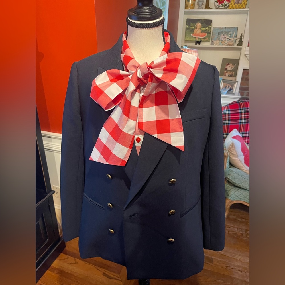 TUCKERNUCK, Diana Woman’s Navy Blazer, Size Medium, Brand New